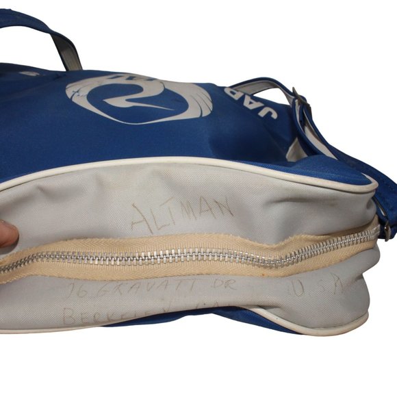 Vintage JAL JAPAN AIRLINES Cabin Crew Shoulder Flight Travel Tote Bag Carry On - Picture 10 of 15